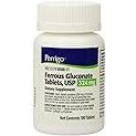 PADDOCK LABORATORIES Ferrous Gluconate Tablets, 324mg, 100 Count
