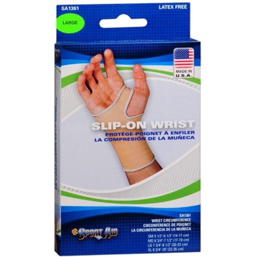 SportAid Scott Specialties (v) Wrist Support Large Slip-On 7-3/4-8 1/2