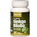 JARROW FORMULAS Ginko Biloba 60 MG, 60 CT