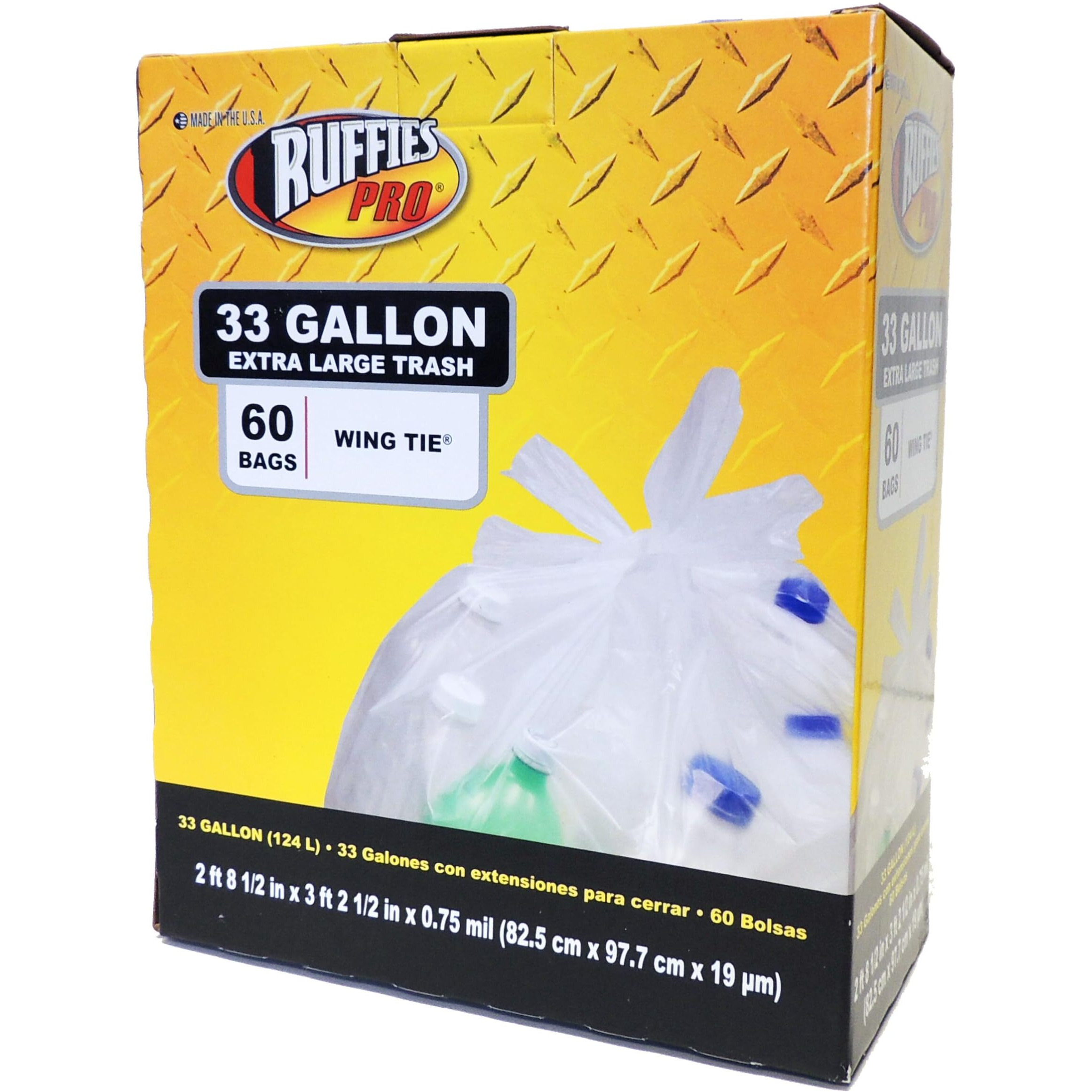 CLR BAG 39G WNG TIE 40CT (Pack of 1)