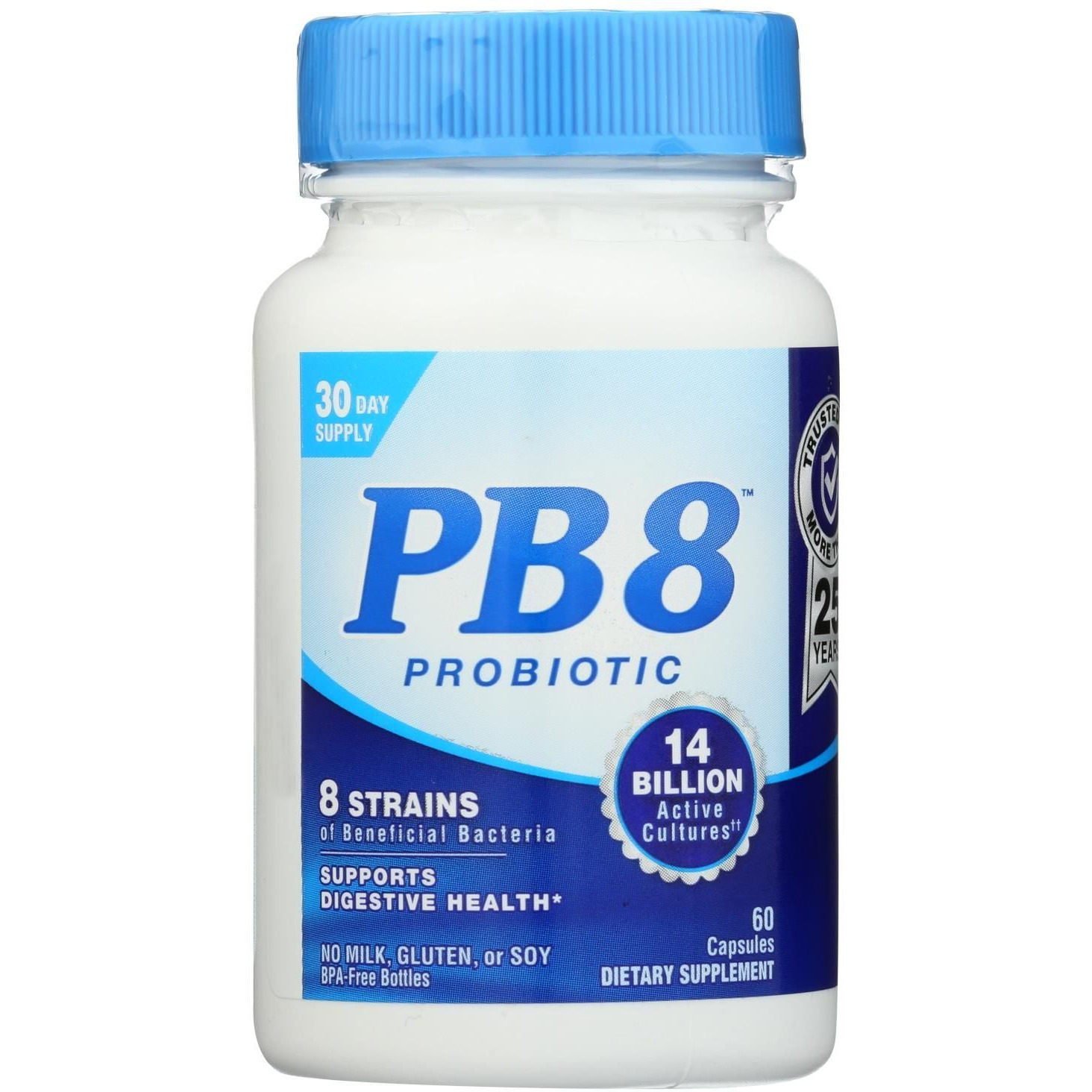 Nutrition Now Pb 8 Pro-biotic Acidophilus For Life - 60 capsules(D0102H5K536)