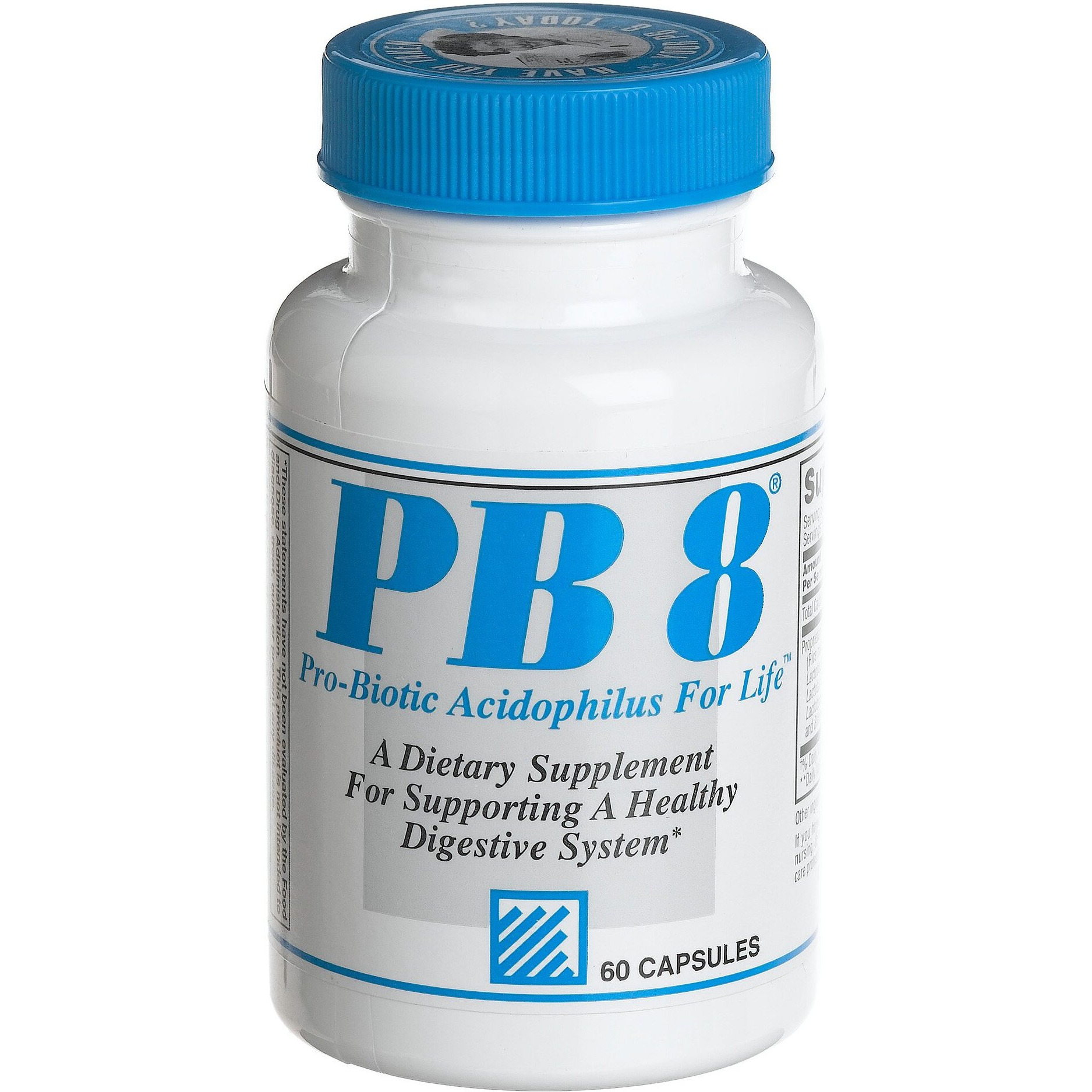 Nutrition Now Pb 8 Pro-biotic Acidophilus For Life - 60 capsules(D0102H5K536)