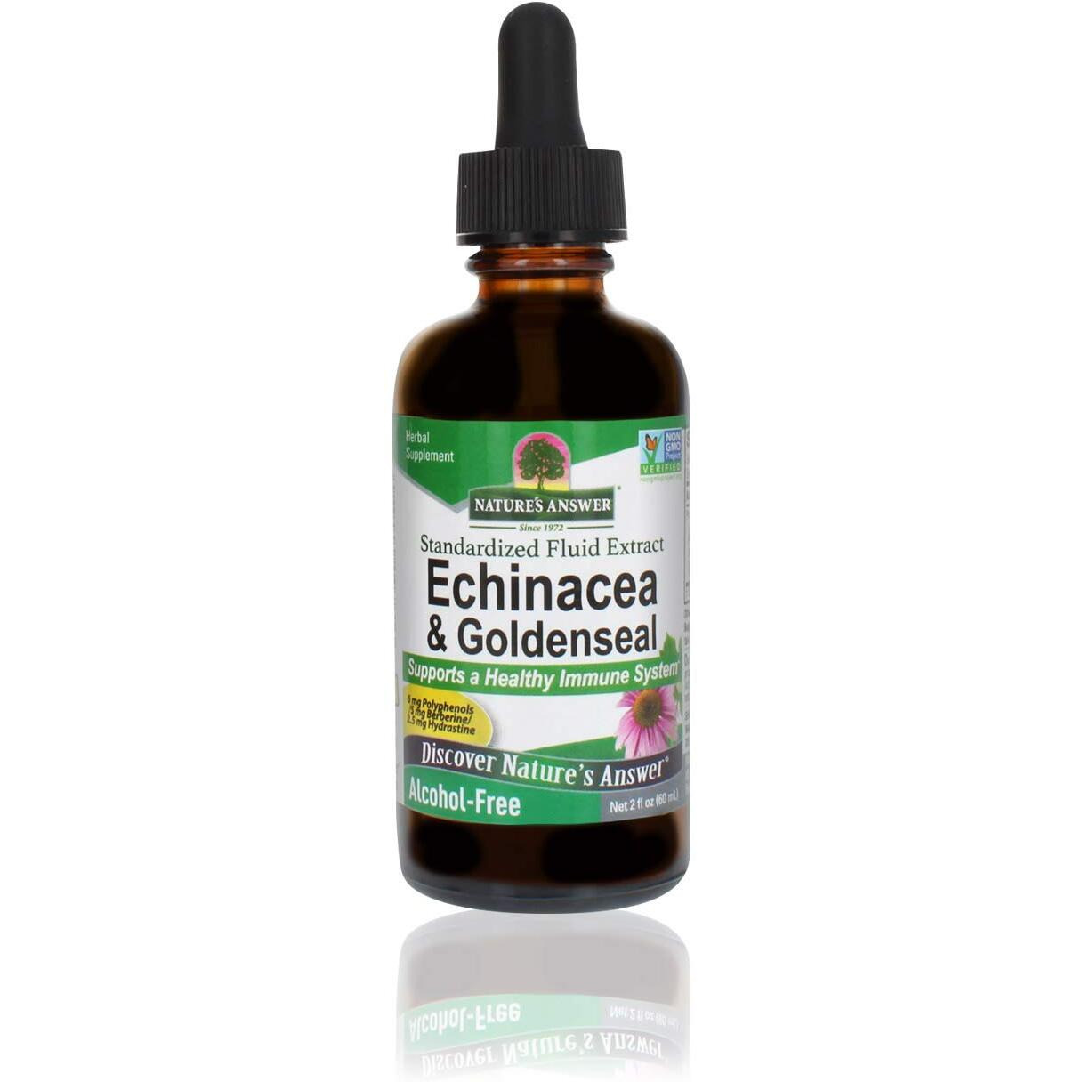 Natures Answer - Echinacea And goldenseal Alcohol Free - 2 Fl Oz(D0102H5W8VJ)