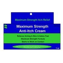 Maximum Strength Anti-Itch Medication Cream by Generic Benadryl - 1 Oz