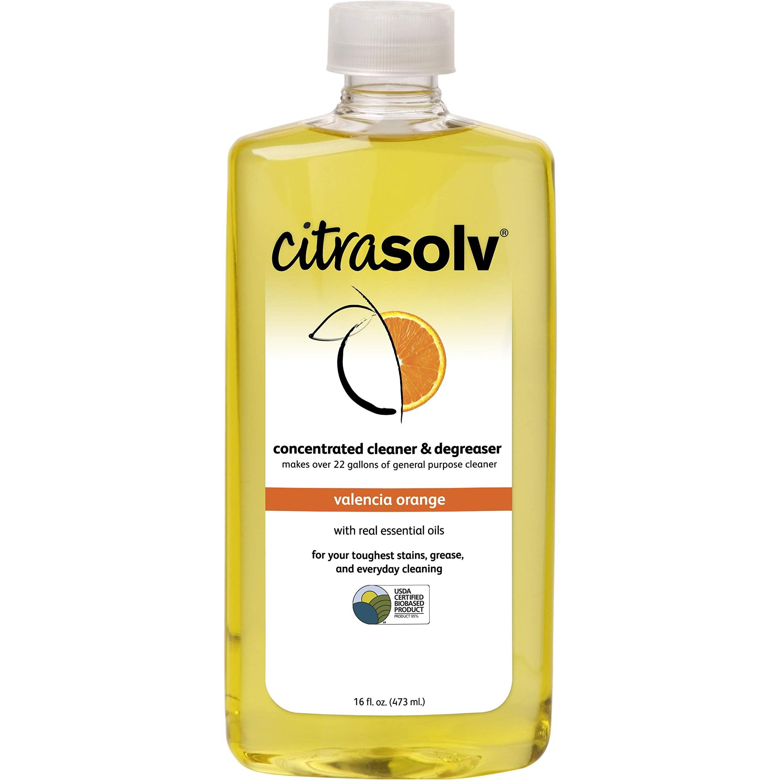 citrasolv Natural cleaner And Degreaser concentrate - Valencia Orange - 16 Oz(D0102H5K9F8)