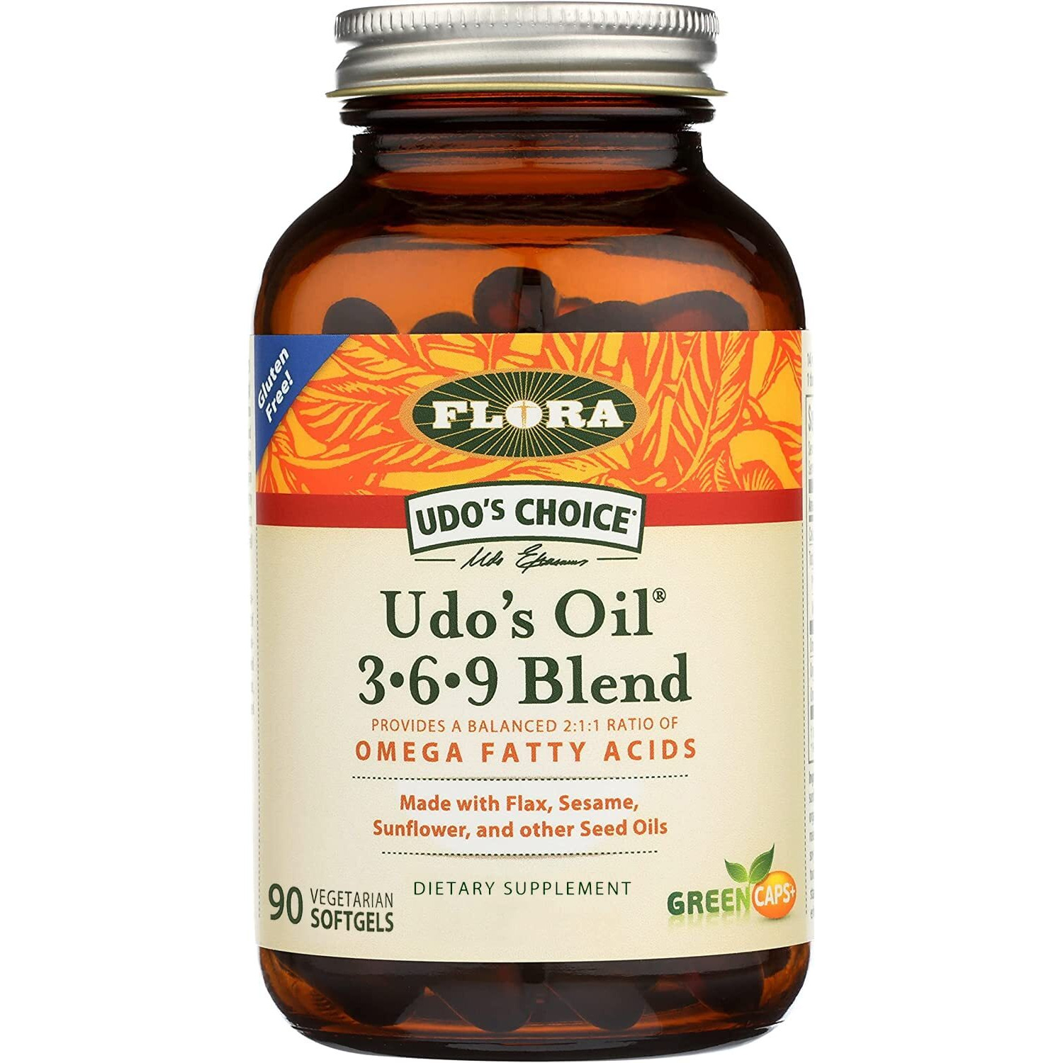 Flora Inc - Udo's Oil 369 Blend - Ea Of 1-90 Sgel