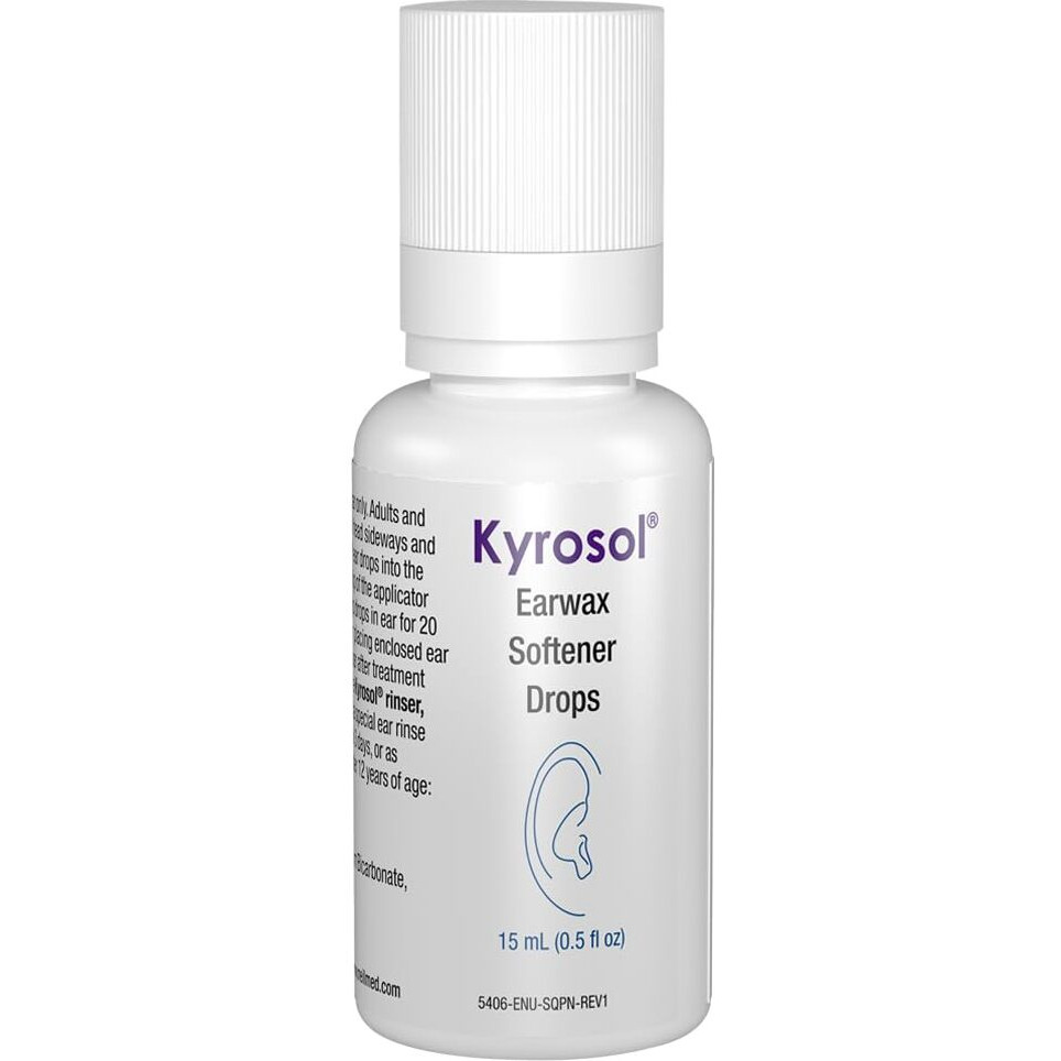 SQUIP NeilMed Kyrosol All-Natural Earwax Removal Aid, Original Version