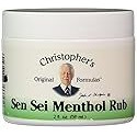 Christopher's Original Formulas Sen Sei Ointment Menthol Rub, 2 Ounce