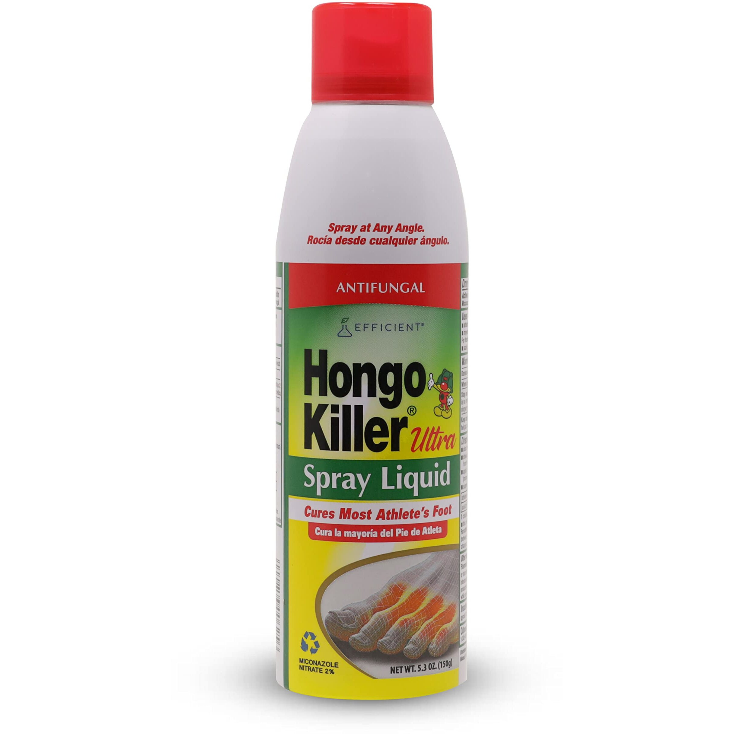 Hongo Killer Antifungal Ultra Spray Liquid 5.3oz - Athlete's Foot Treatment