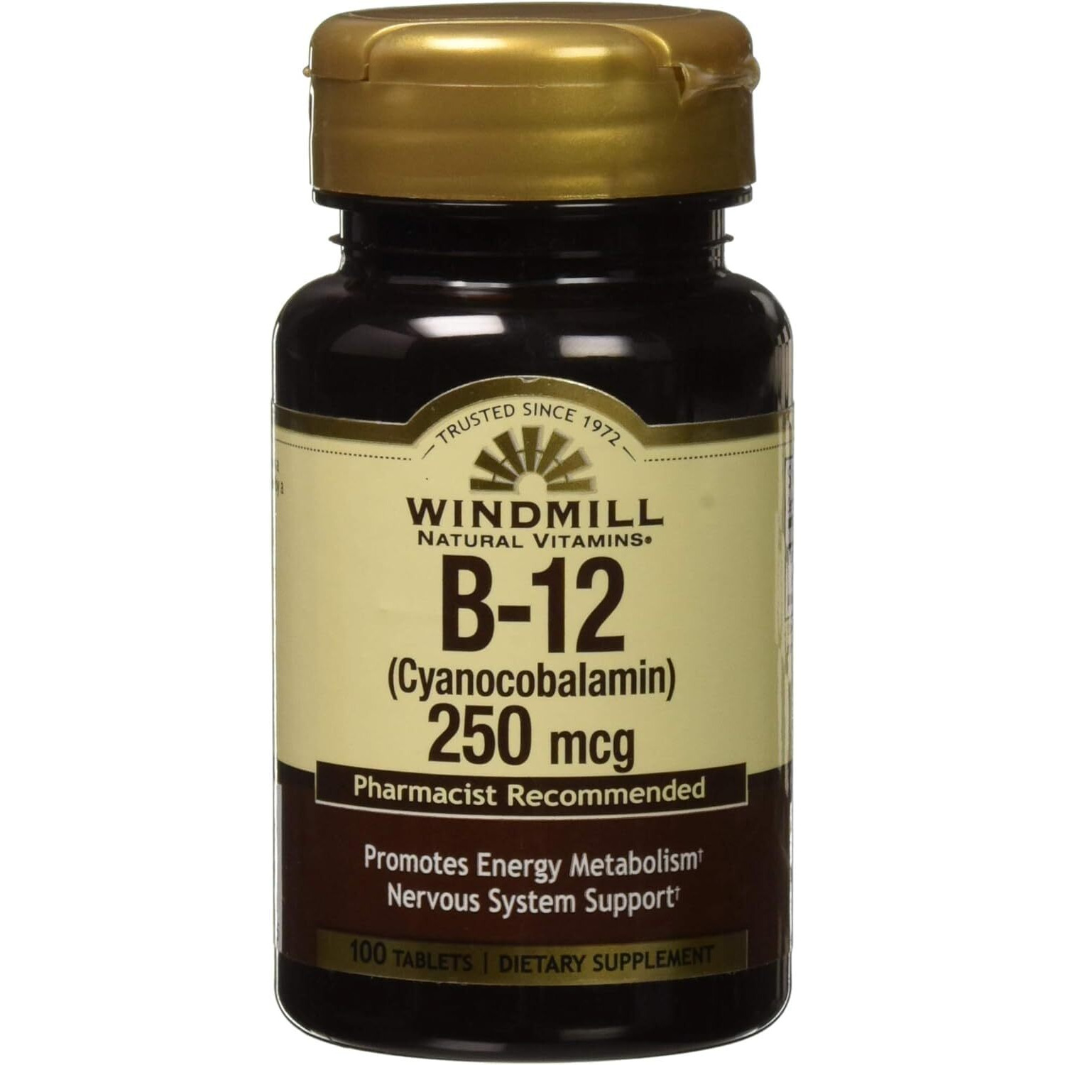 Vitamin B-12 TABS 100 Mcg WMILL Size 100