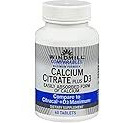 Windmill Calcium Citrate Plus Vitamin D Tablets - 60 Ea