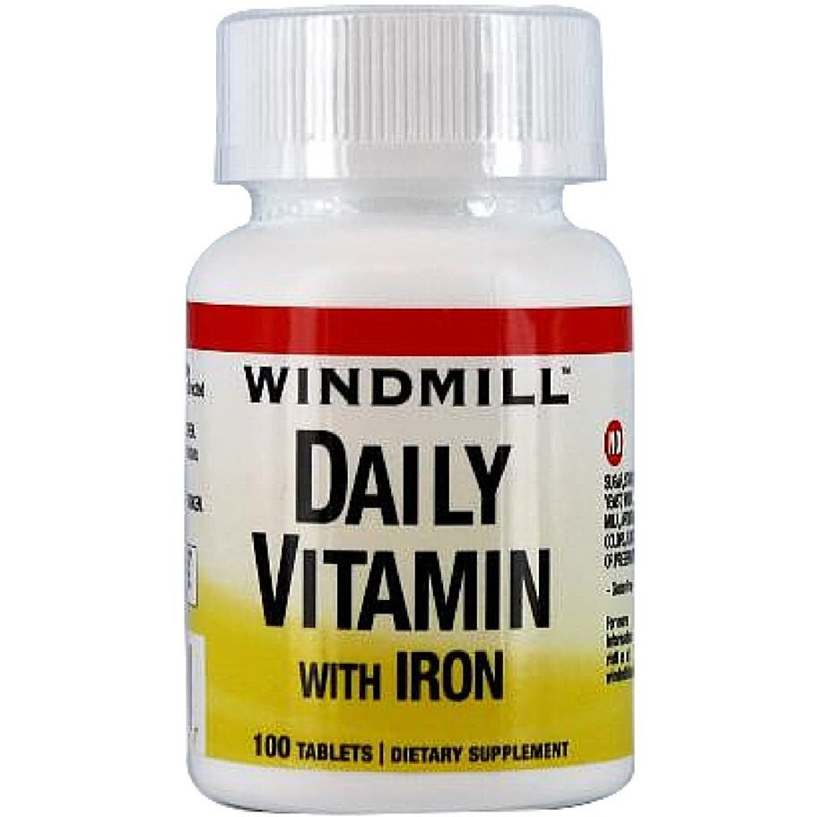 Daily Vitamin TB W/Iron WMILL Size 100