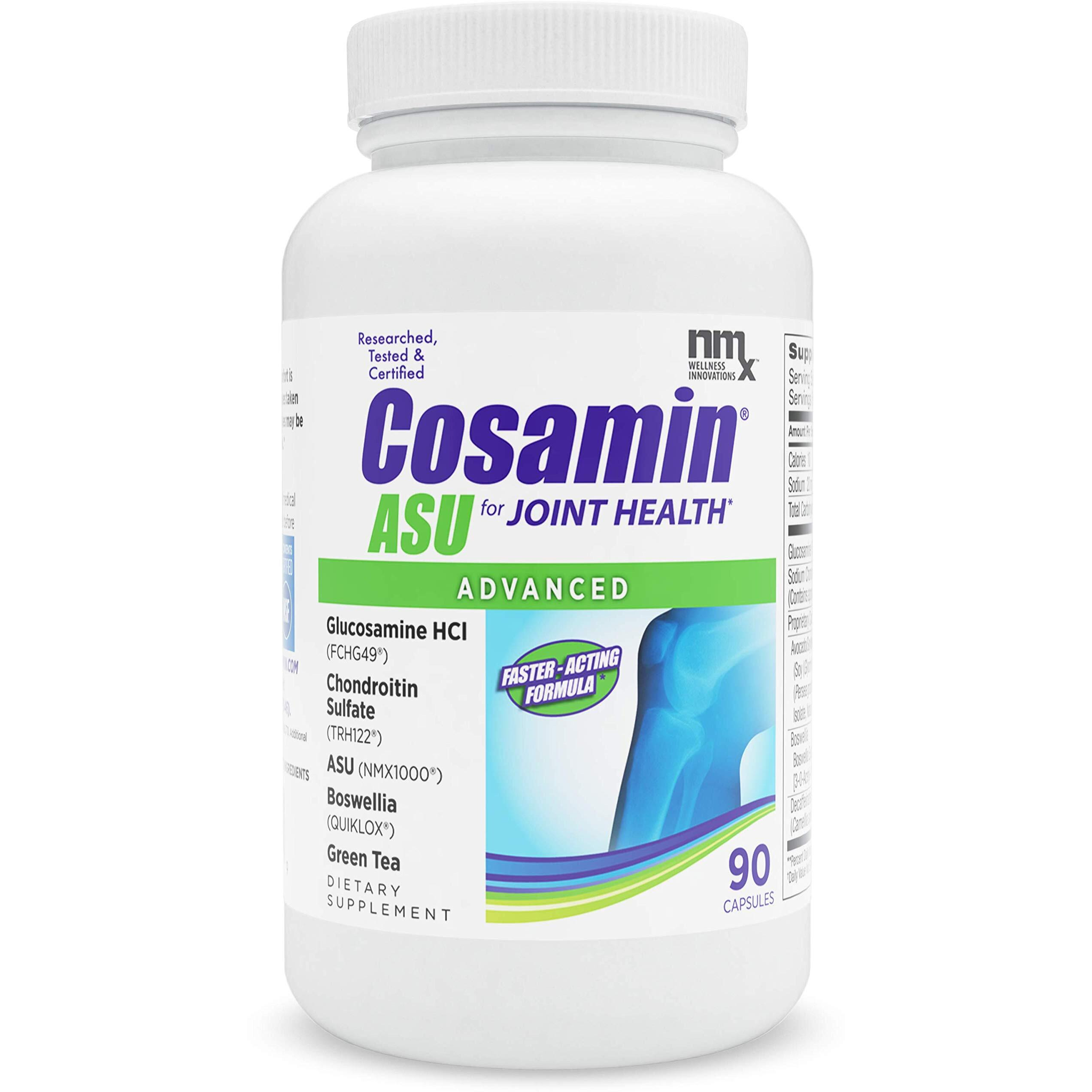 Cosamin ASU Joint Health Supplement - Advanced, Faster-Acting Formula, 90 Capsules
