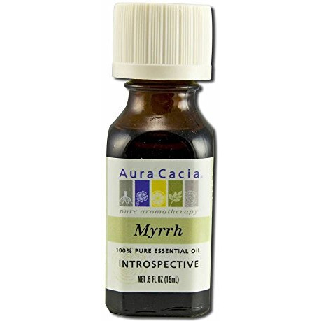Aura cacia - Pure Essential Oil Myrrh - 05 Fl Oz(D0102H5KA08)