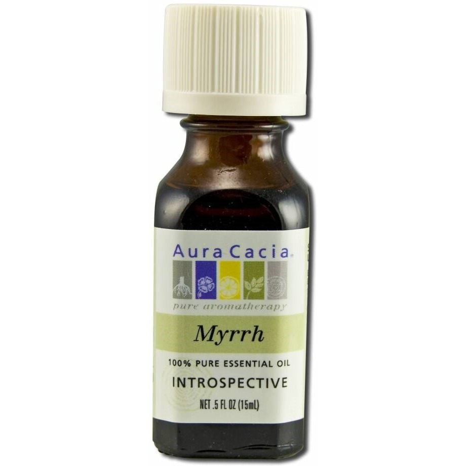 Aura cacia - Pure Essential Oil Myrrh - 05 Fl Oz(D0102H5KA08)