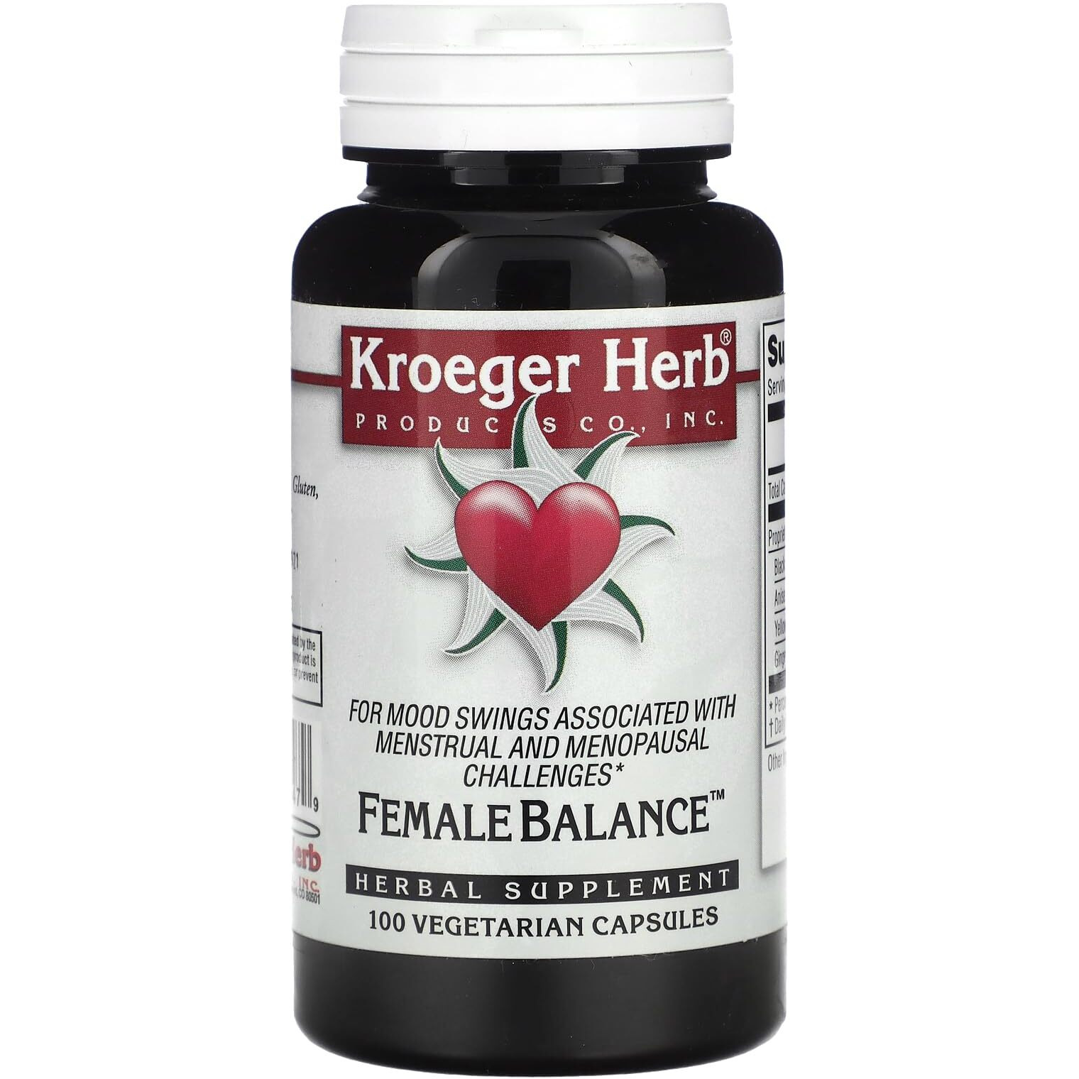 Kroeger Herb Female Balance - 100 Capsules