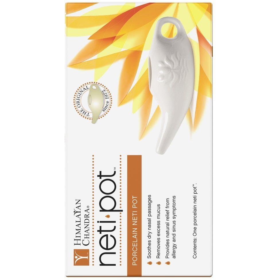 Himalayan Institute Ceramic Neti Pot - Pack of 2