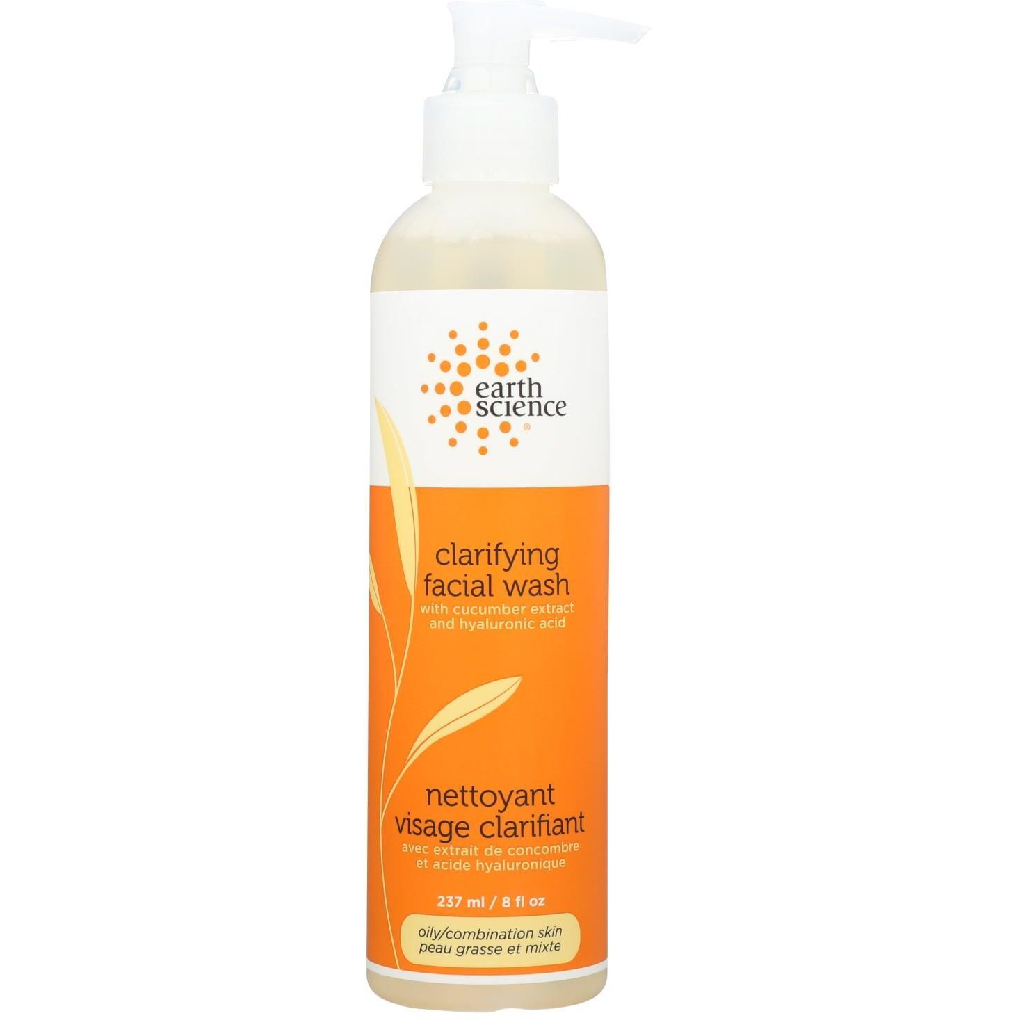 Earth Science clarifying Facial Wash - 8 Fl Oz(D0102H5KSB6)