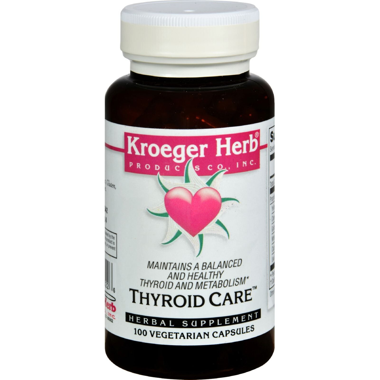 Kroeger Herb Candida Formula 1 100 Vcap2