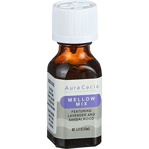 Aura Cacia Essential Solutions Mellow Mix, 0.5 Ounce - 3 per case.