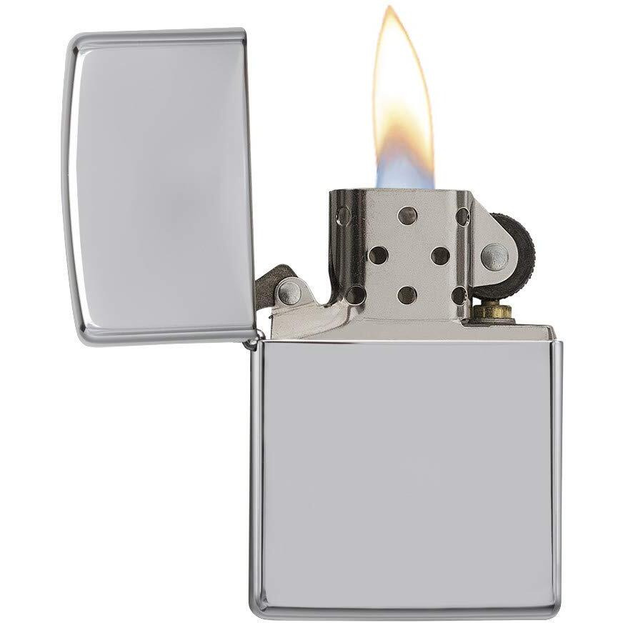 Zippo Windproof Lighter High Polish Chrome