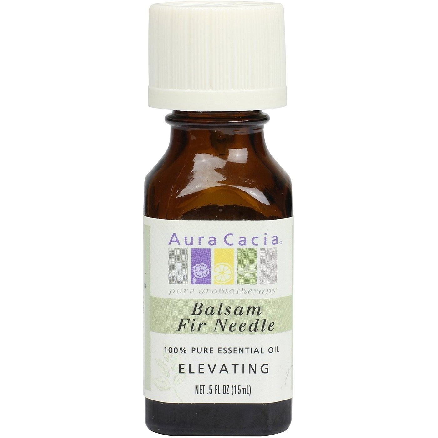 Aura Cacia Essential Oil, Elevating Balsam Fir Needle 0.5 fluid ounce (Pack of 3)