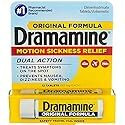 Dramamine Motion Sickness Relief, Original Formula, Fast Acting, (50 mg), 36-Count Tablets (Pack of 2)