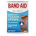 BAND-AID Waterproof Tough-Strips Bandages 20 ea (Pack of 6)
