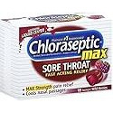 Chloraseptic Chloraseptic Max, Sore Throat Lozenges, Wild Berries, 15 Lozenges, 15 Count