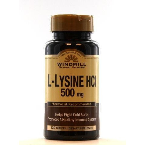 L-LYSINE TABS 500 MG WMILL 120