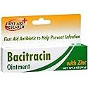 FIRST AID RESEARCH CORP Bacitracin-Zinc Oint Far, 0.5 Ounce (Pack of 1)