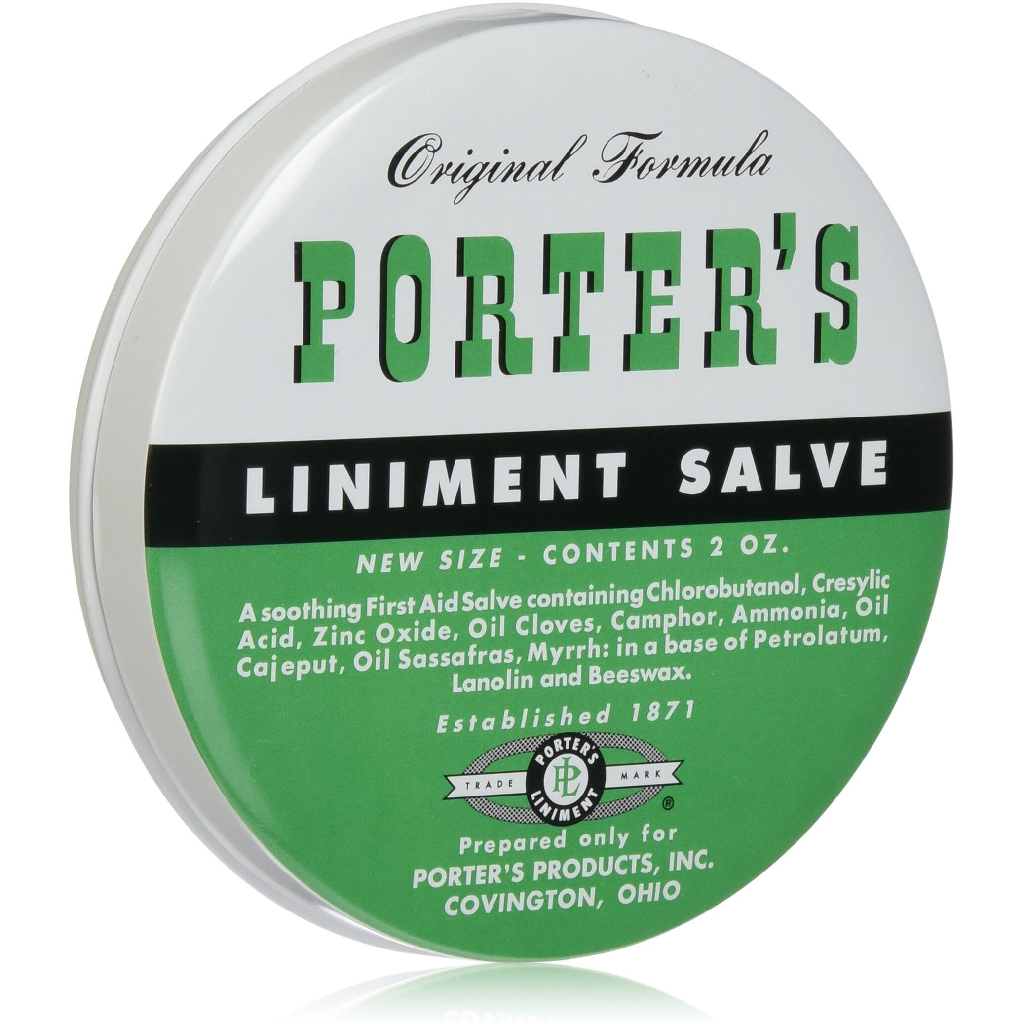 Porter's Liniment Salve, 2 Ounce
