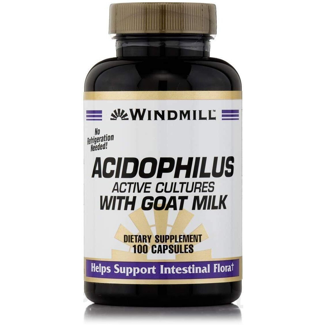 Acidophilus with Goat Milk - 100 Capsules by Windmill