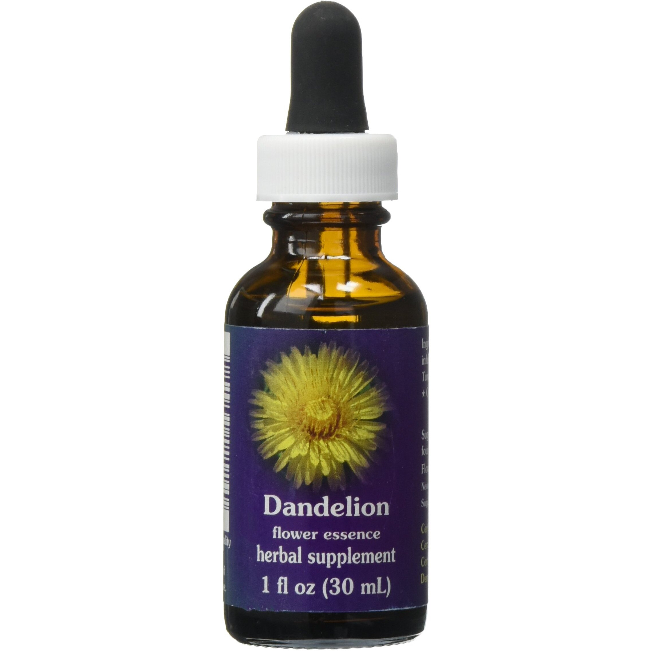 Flower Essence Services Dropper Herbal Supplements, Dandelion, 1 Ounce