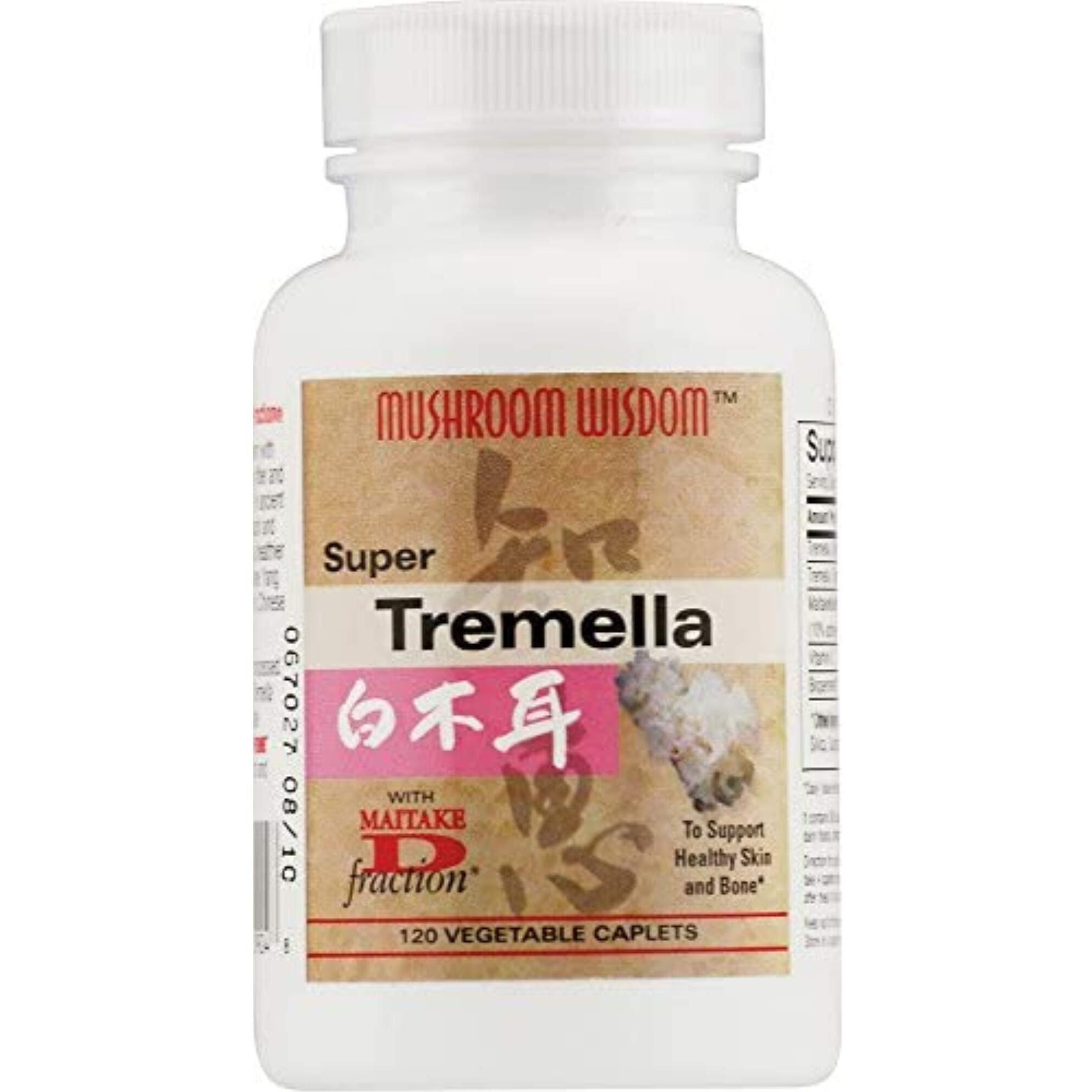 Mushroom Wisdom Super Tremella, 120 Vegetarian Tablets