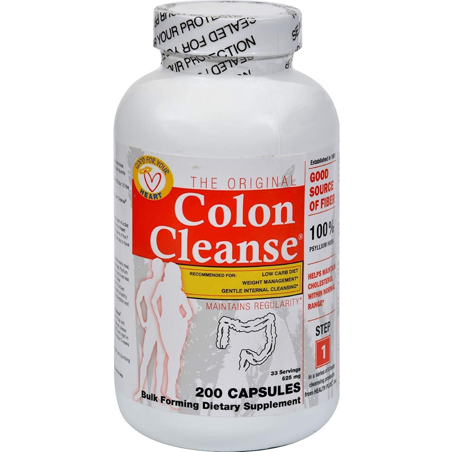 Health Plus - The Original colon cleanse - 200 capsules(D0102H5WUH6)