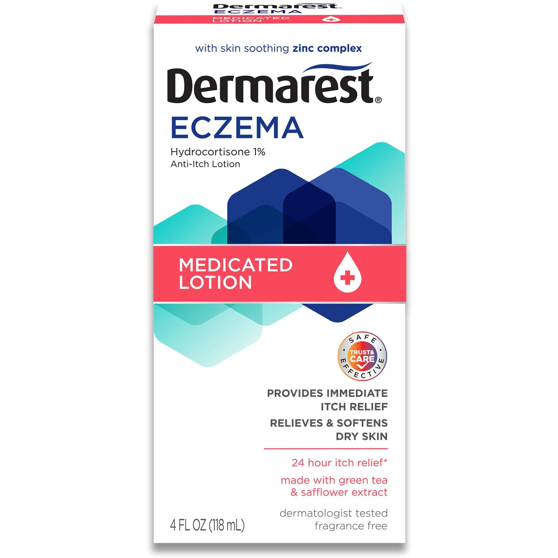 Dermarest Eczema Medicated Lotion, 4 fl oz (Pack of 1)
