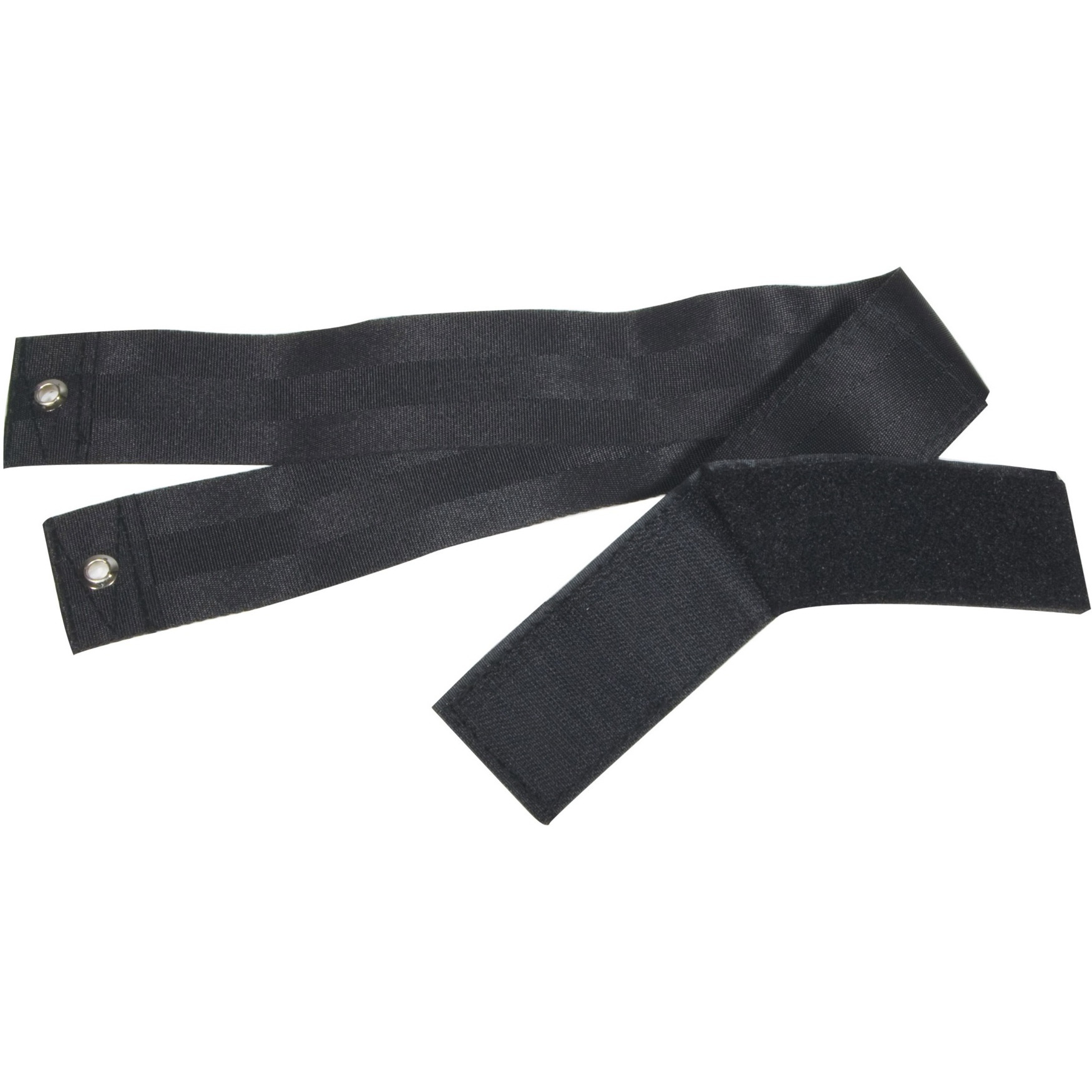 Drive Medical Hook-and-Loop Fastener Wheelchair Seat Belt, Black, 48" Long