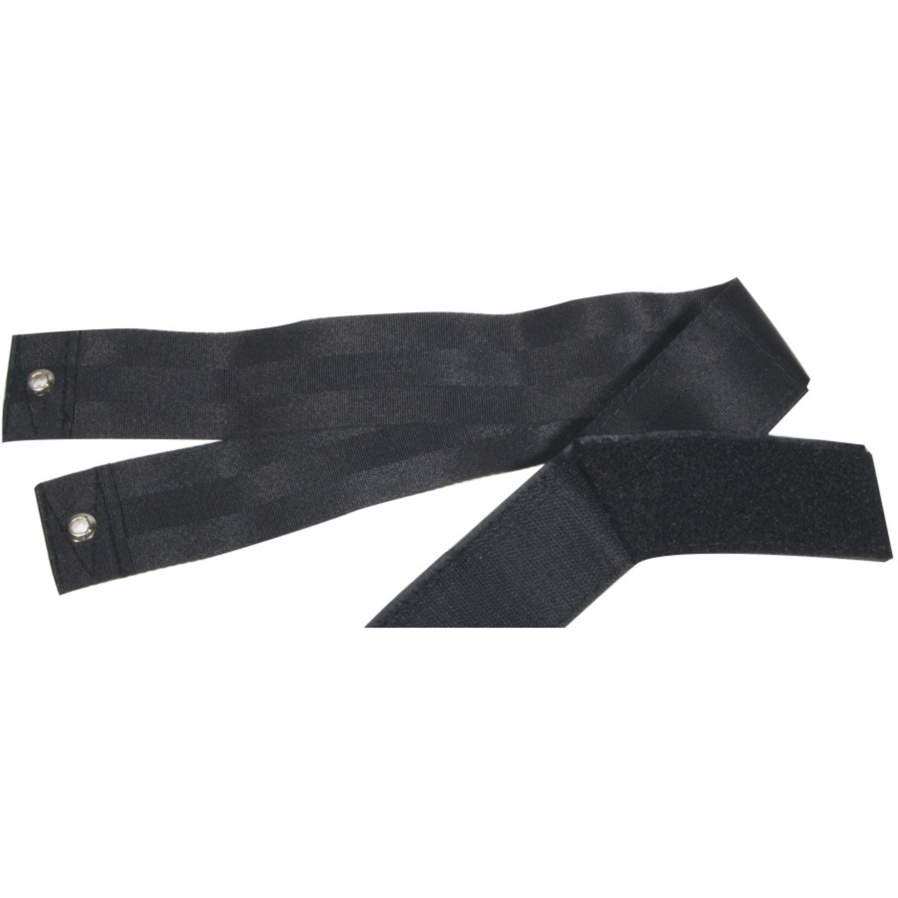 Drive Medical Hook-and-Loop Fastener Wheelchair Seat Belt, Black, 48" Long