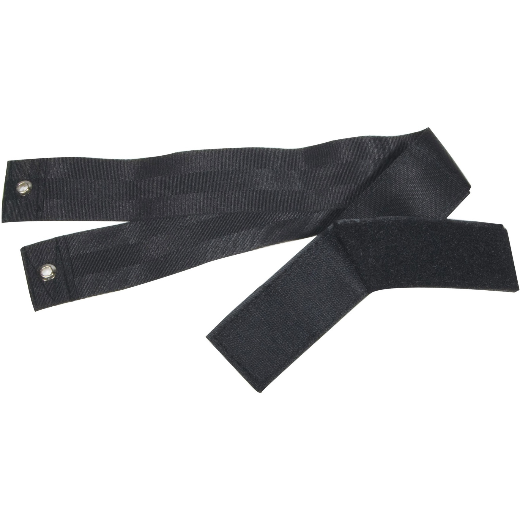 Drive Medical Hook-and-Loop Fastener Wheelchair Seat Belt, Black, 60" Long