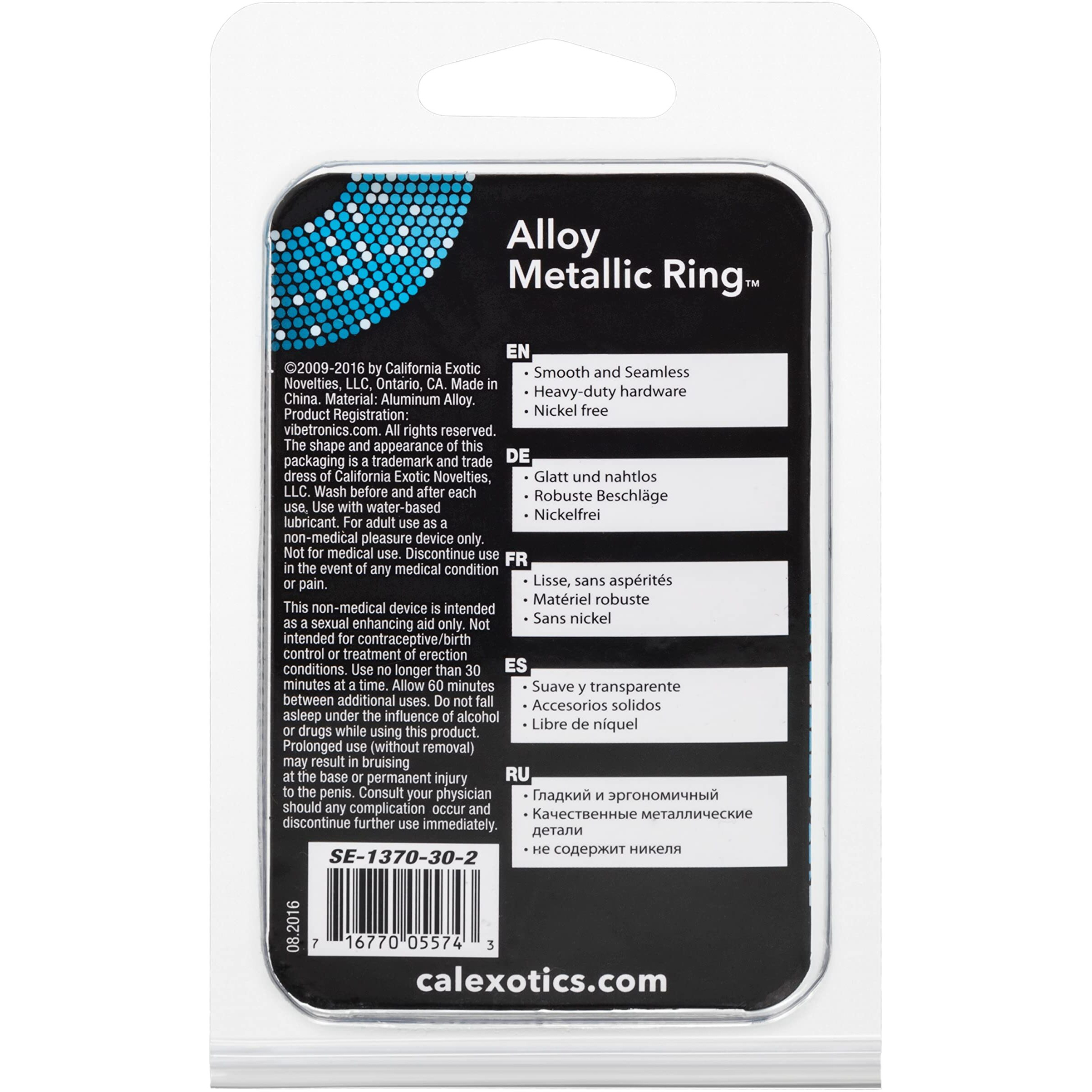 Alloy Metallic Ring - XL(D0102H7XRPW.)