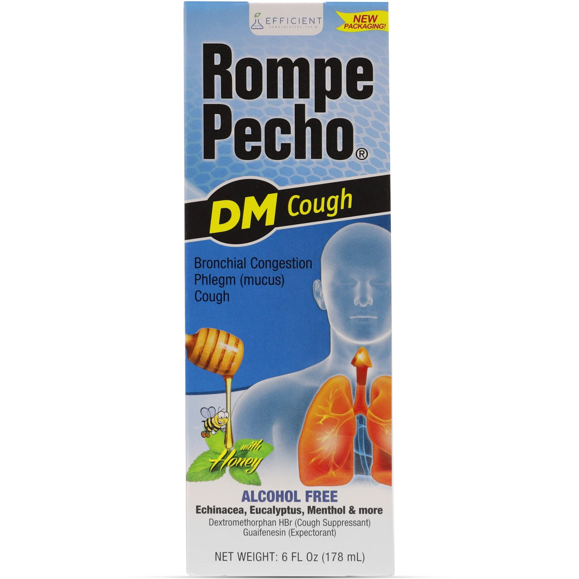 ROMPE PECHO DM 6oz - Cold and Cough Syrup