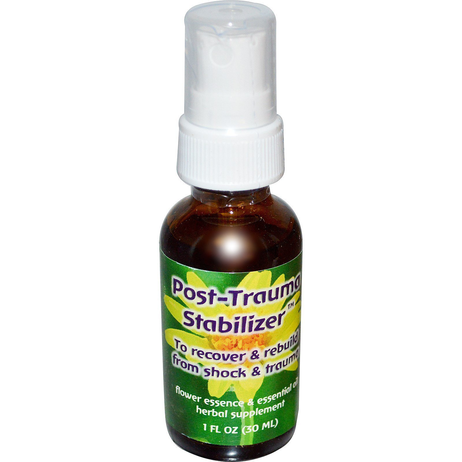 Post Trauma Stabilizer Flourish Spray1 Ozflower Essence Services