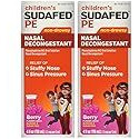 Children's Sudafed Pe Non-drowsy Raspberry Flavor Liquid, 4-Ounce (Pack of 2)