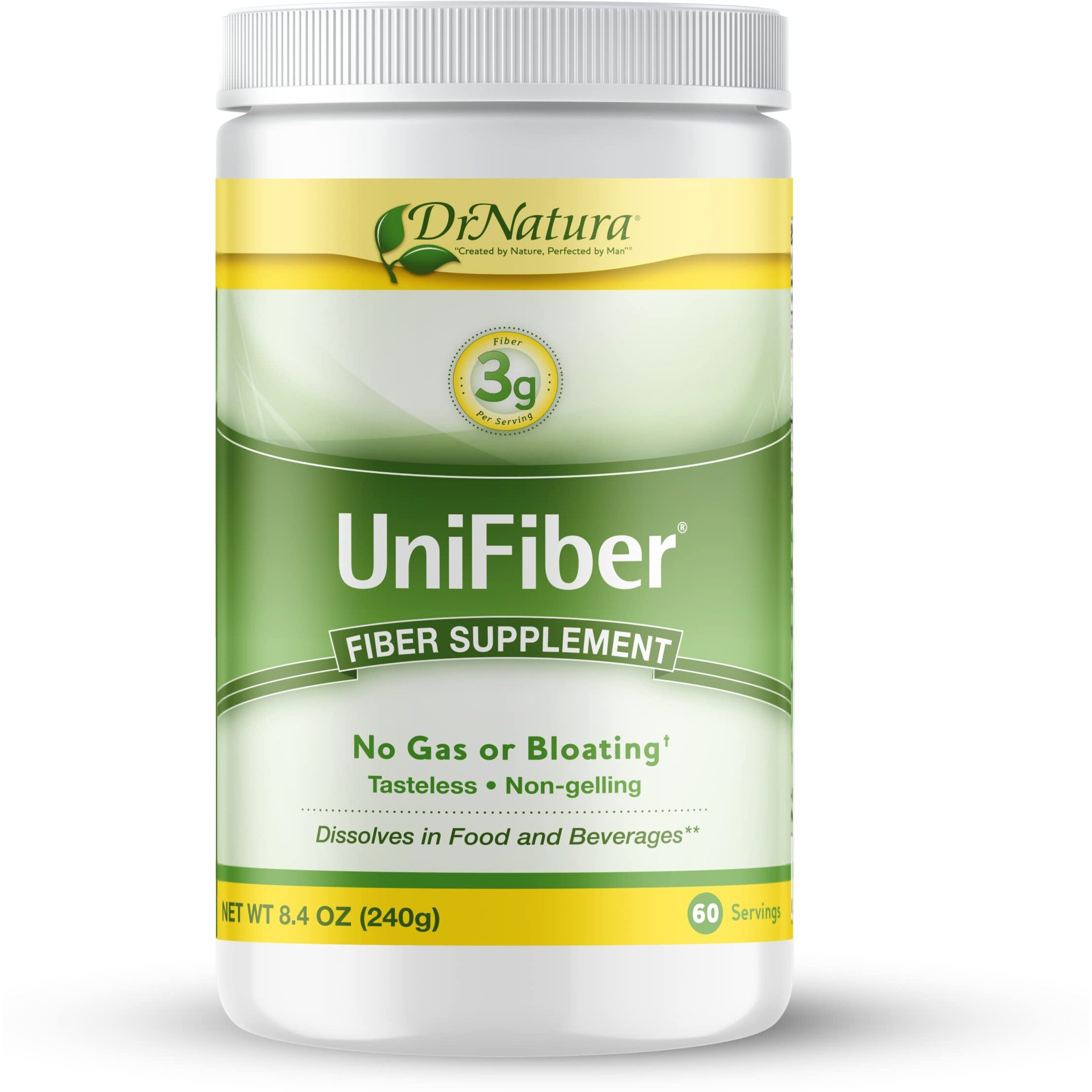Dr. Natura Unifiber, Natural Fiber Supplement, 8.4-Ounce