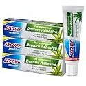 Secure Sensitive Denture Adhesive with Aloe Vera & Myrrh - 12-Hour Max Hold - Patented Waterproof Seal - for All Denture Types - Food Grade Ingredients - FSA HSA Approved - 1.4 oz
