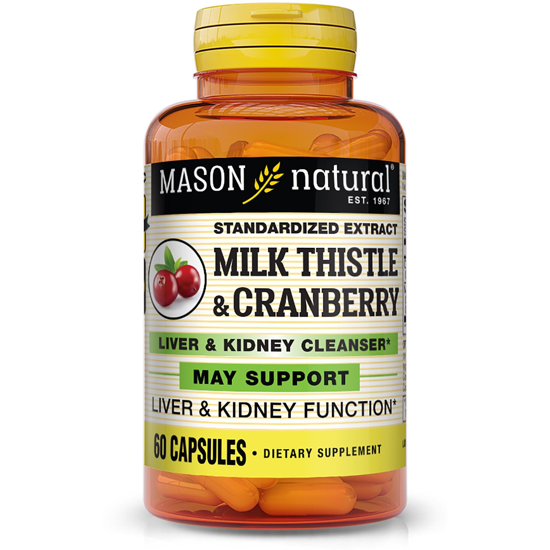 Mason Naturals - Liver&kidney cleanser - 1 Each - 60 cap(D0102H5NRDP)