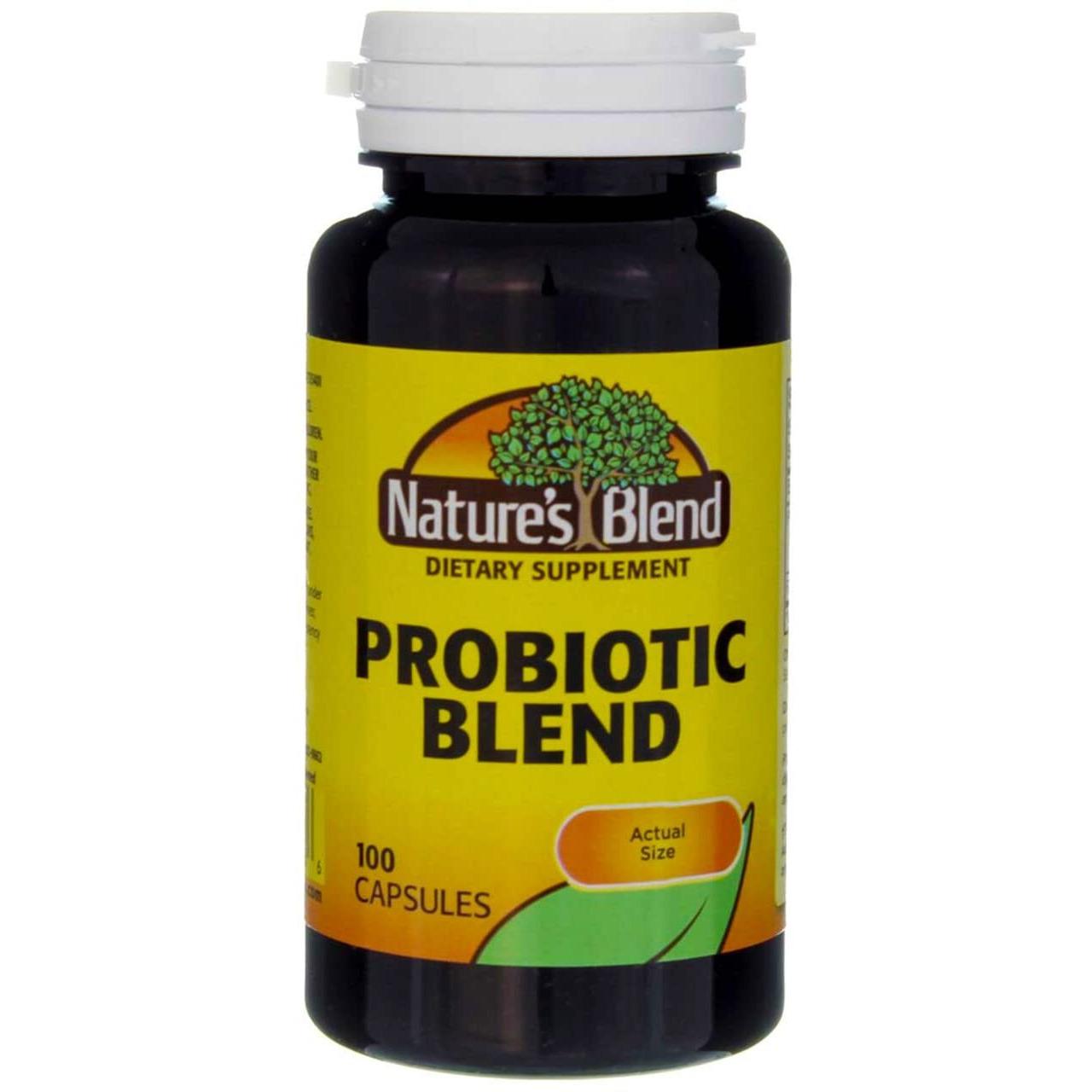 Nature's Blend Probiotic Blend 2 Million Cfu 100 Caps, White