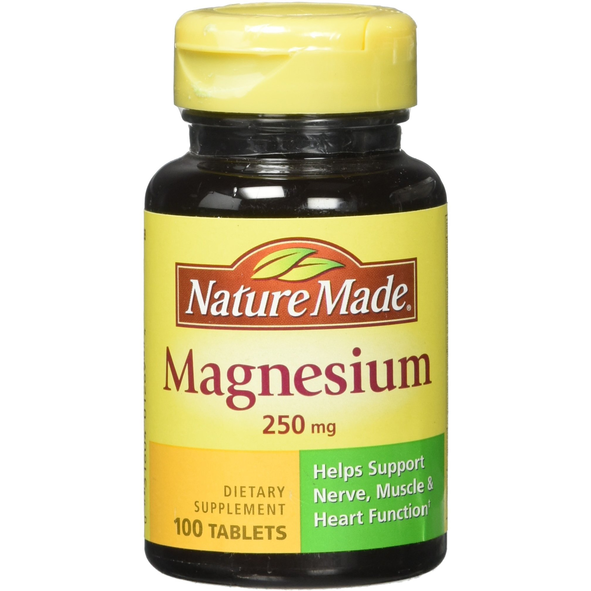 NATURE MADE Magnesium, 250 mg, Tablets, 100 ct