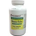 Pharbest Senna 8.6 Mg Natural Vegetable Laxative 1000 Count Tablets